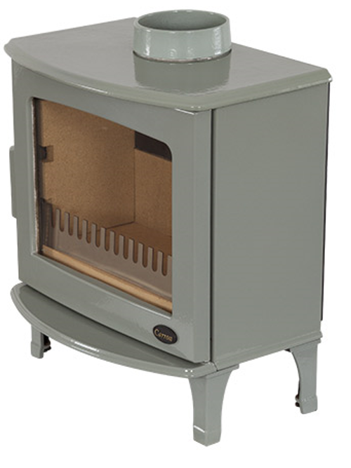Carron ECO Stove 5kW SE - Sage Green Enamel